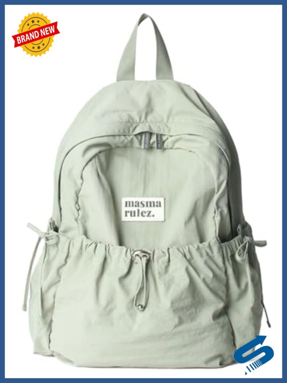 Mini Laptop Backpack Purse 13 inch Nylon Water Resistant for Women